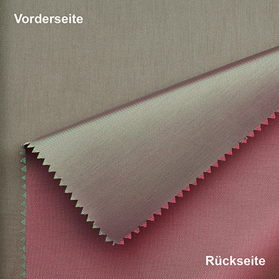 TWILL BICOLOR CHANGEANT - Farbe 0493 Grün / Magenta