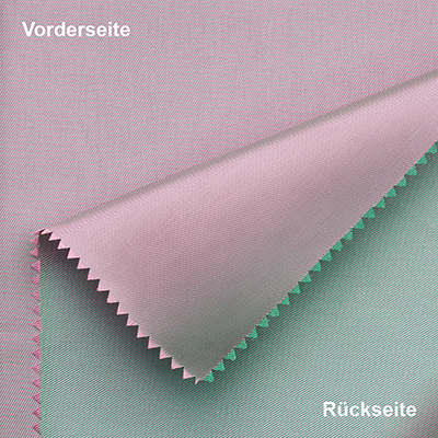 TWILL BICOLOR CHANGEANT - Farbe 0586 Pink / Grün