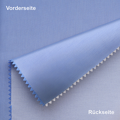 TWILL BICOLOR CHANGEANT - Farbe 0587 Blau / Silber