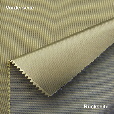 TWILL BICOLOR CHANGEANT - Farbe 0879 Olive / Blau