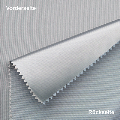 TWILL BICOLOR CHANGEANT - Farbe 8878 Grau / Silber
